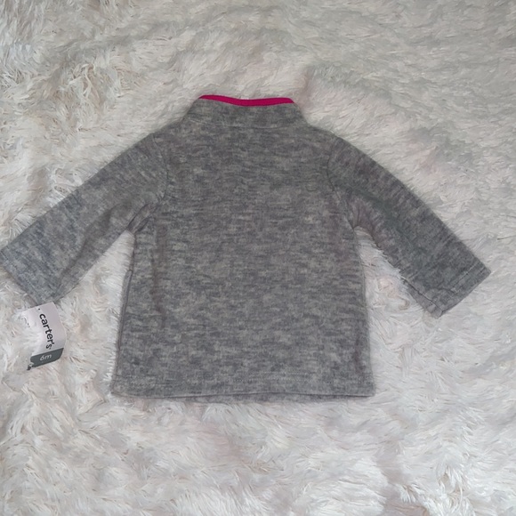 CARTER’S HALFZIP FLEECE PULLOVER 6m - Picture 4 of 4